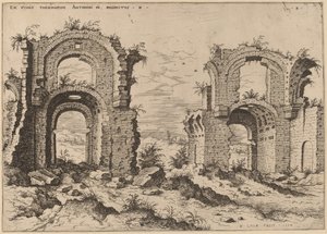 Anden udsigt over Diocletians bade