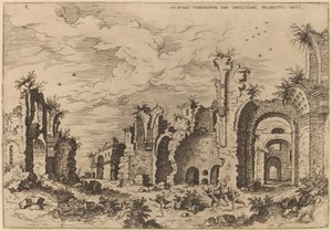 Diocletians bade af Hieronymus Cock