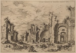 Diocletians bade af Hieronymus Cock