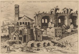 Augustus og Faustinas tempel, Divus Romulus-templet og Konstantins basilika