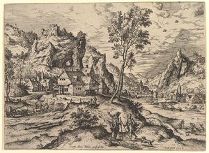 Tobit fra Landskaber med bibelske og mytologiske scener, 1558.