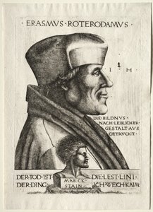 Erasmus af Rotterdam af Hieronymus Hopfer