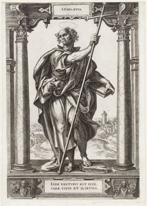 Sankt Filip S. Philippvs (titel på objekt) Kristus og de tolv apostle og St. Paul (serietitel)