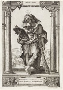 Sankt Jakob den Mindre S. Iacobvs Minor (titel på objekt) Kristus og de tolv apostle og St. Paul (serietitel)