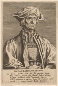 Lucas van Leyden af Hieronymus Wierix