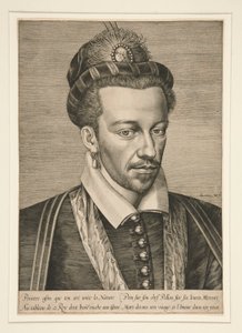 Portræt af Henrik III af Hieronymus Wierix