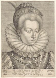 Portræt af Catherine Henriette de Balzac d