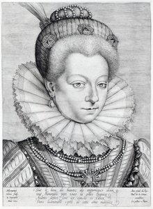Portræt af Catherine Henriette de Balzac d
