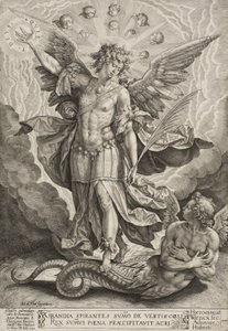 St. Michael triumferer over dragen, 1584