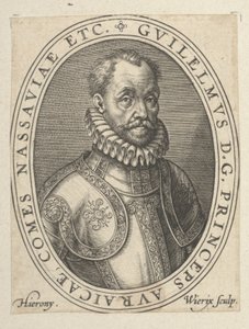 Vilhelm den Tavse, slutningen af det 16.-begyndelsen af det 17. århundrede (gravering)
