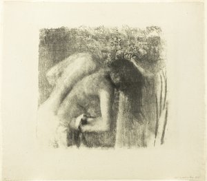Efter badet (stor version) af Hilaire Germain Edgar Degas