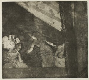 På Café des Ambassadeurs af Hilaire Germain Edgar Degas