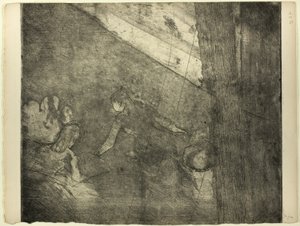 På Café des Ambassadeurs af Hilaire Germain Edgar Degas
