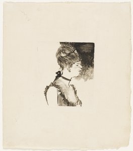Singer Café-koncert af Hilaire Germain Edgar Degas