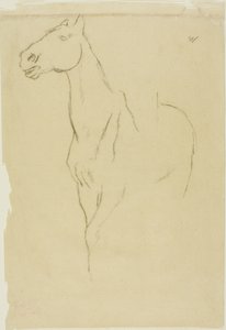 Hest drejet trekvart af Hilaire Germain Edgar Degas