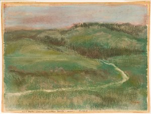 Landskab af Hilaire Germain Edgar Degas