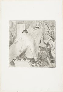 Forlader badet af Hilaire Germain Edgar Degas
