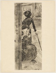 Mary Cassatt på Louvre: Galleriet med malerier