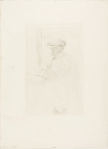Graveren Joseph Tourny af Hilaire Germain Edgar Degas