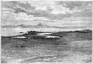 Gamle havne i Kartago, Tunesien, c1890