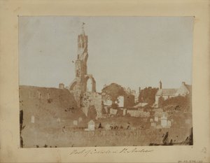 West End of St. Andrews og Cathedral Precinct fra nordøst. af Hill and Adamson Adamson