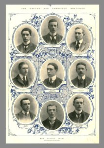 Oxford Crew, Oxford og Cambridge Boat Race, 1898