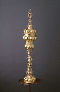 Medingen Minerva Cup, c.1650 (sølv og sølv) af Hinrich Ohmssen