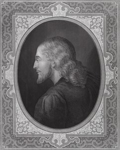 Den eneste sande lighed med vores frelser (gravering) af Hippolyte (1797 1856) (after) Delaroche