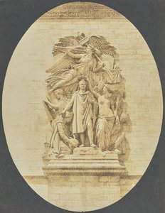 [Detalje af "Le Triomphe de 1810" af Jean-Pierre Cortot, Triumfbuen].