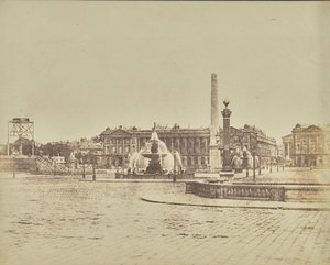 [Place de la Concorde] af Hippolyte Bayard