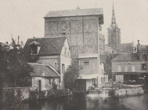 Udsigt over Évreux, 1850.
