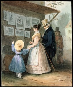 Hos sælgeren af stik, 1831.