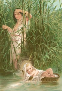 Miriam og Moses af Hippolyte Delaroche