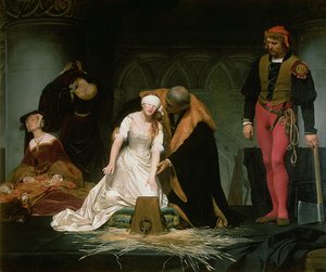 Henrettelsen af Lady Jane Grey, 1833