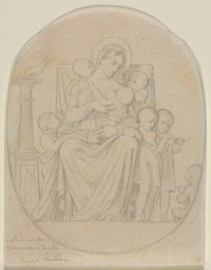 Saint Felicite og hendes syv sønner af Hippolyte Jean Flandrin
