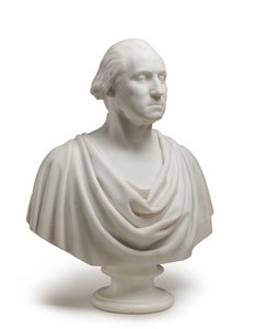 George Washington (marmor) af Hiram Powers
