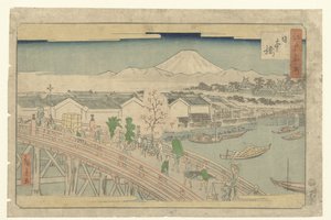 Nihonbashi (titel på objekt) Berømte steder i Edo (serietitel) Edo meisho (serietitel på objekt)