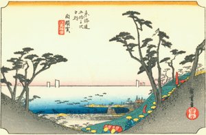 Shirasuka af Hiroshige