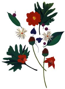 En blomst, der får dig til at forestille dig jul. af Hiroyuki Izutsu