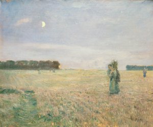 The End of the Day (olie på lærred) af Hjalmer Eilif Emanuel Peterssen