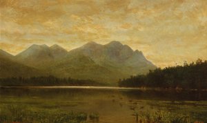 Øvre Ausable-sø af Homer Dodge Martin