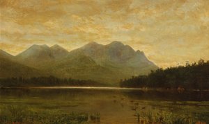Øvre Ausable Sø, 1868.