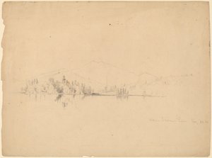 Øvre Saranac-søen af Homer Dodge Martin