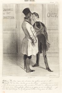 (Robert) Nå! min kære leder... af Honoré Daumier