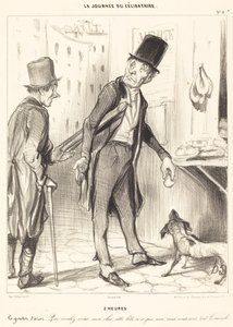 2 timer af Honoré Daumier
