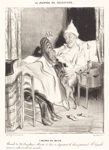 7 om morgenen af Honoré Daumier