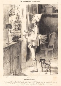 8 om morgenen af Honoré Daumier