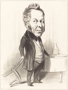 A.P.F. Deslongrais af Honoré Daumier