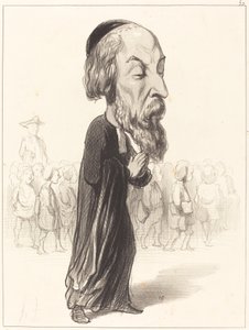 A. Fred. Pierre Comte de Falloux af Honoré Daumier