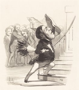 A. Granier de Cassagnac af Honoré Daumier